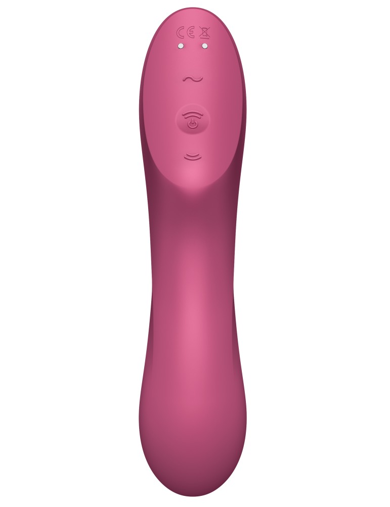 Stimulateur de clitoris Curvy Trinity 3 Satisfyer Rose