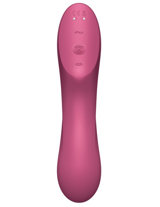 Stimulateur de clitoris Curvy Trinity 3 Satisfyer Rose