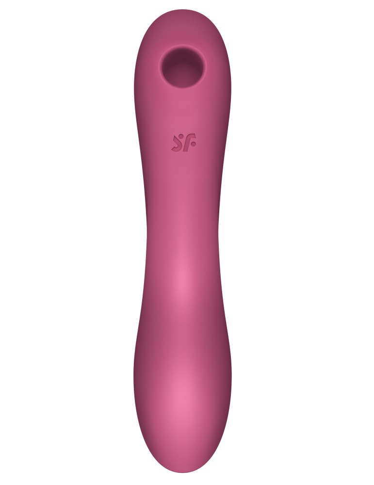 Stimulateur de clitoris Curvy Trinity 3 Satisfyer Rose