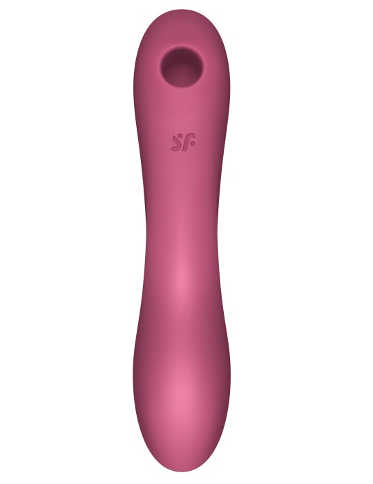 Stimulateur de clitoris Curvy Trinity 3 Satisfyer Rose