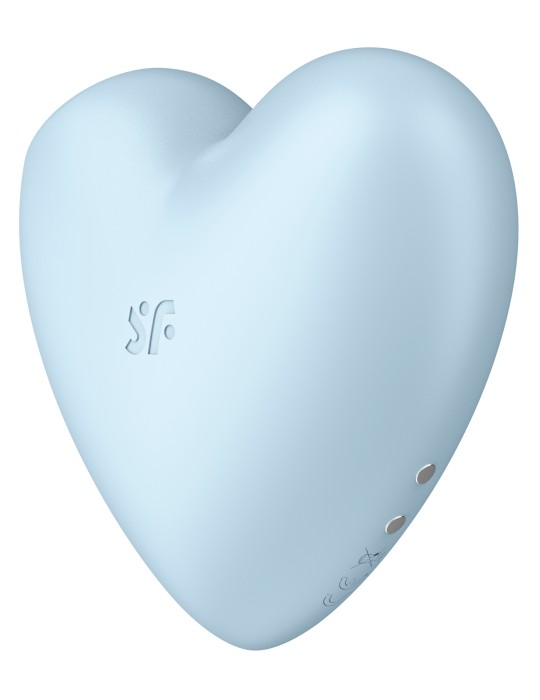 Stimulateur de clitoris Cutie Heart Satisfyer Bleu