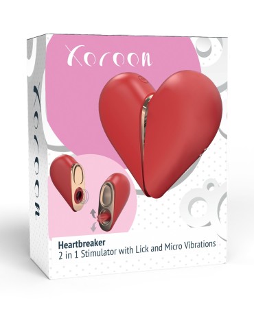 Stimulateur de clitoris HeartBreaker Rouge 2