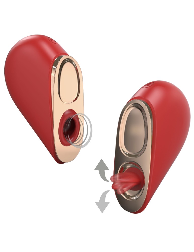 Stimulateur de clitoris HeartBreaker Rouge