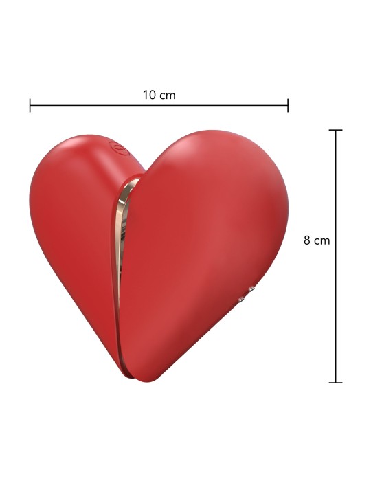 Stimulateur de clitoris HeartBreaker Rouge