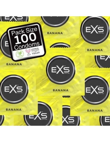 Préservatifs aromatisés Banana x100