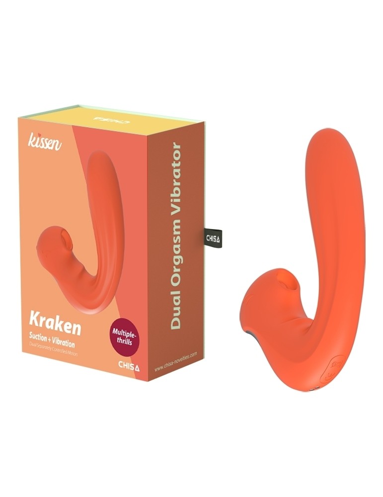 Stimulateur de Clitoris Kraken 14 x 3cm
