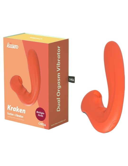 Stimulateur de Clitoris Kraken 14 x 3cm
