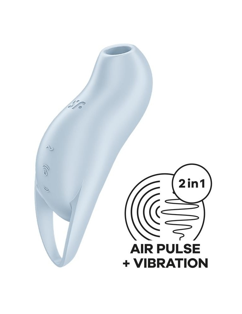 Stimulateur de Clitoris Pocket Pro 1 Bleu