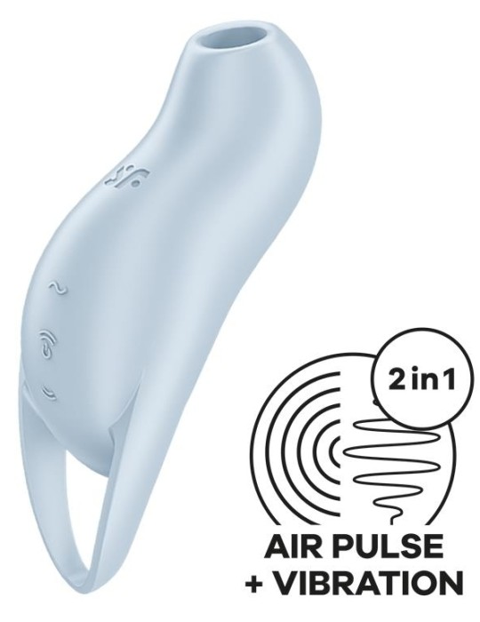 Stimulateur de Clitoris Pocket Pro 1 Bleu