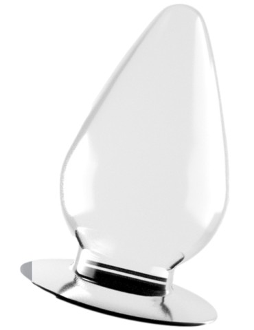 Plug transparent Flawless 10  x 5.5 cm