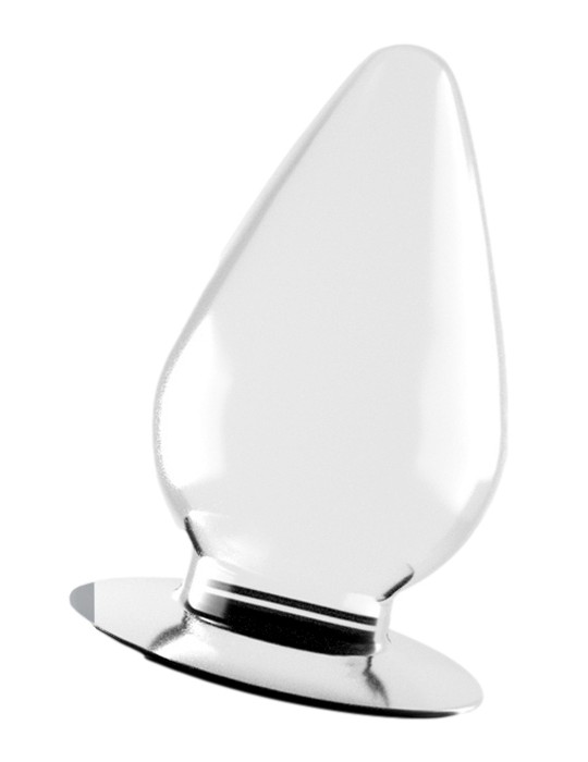 Plug transparent Flawless 10  x 5.5 cm Plug transparent Flawless 10  x 5.5 cm