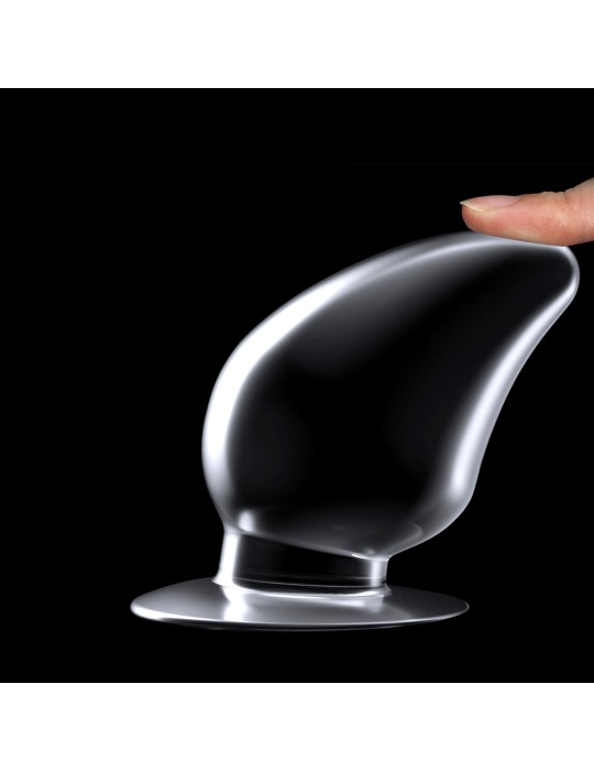 Plug transparent Flawless 10  x 5.5 cm