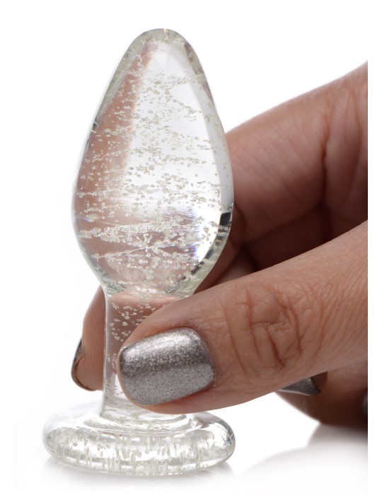 Plug en verre phosphorescent Glow S 7 x 2.8cm