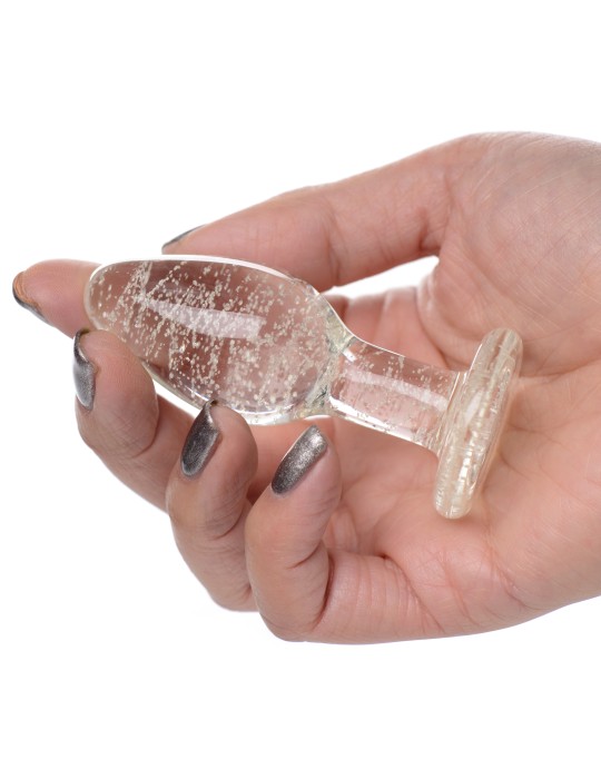 Plug en verre phosphorescent Glow S 7 x 2.8cm