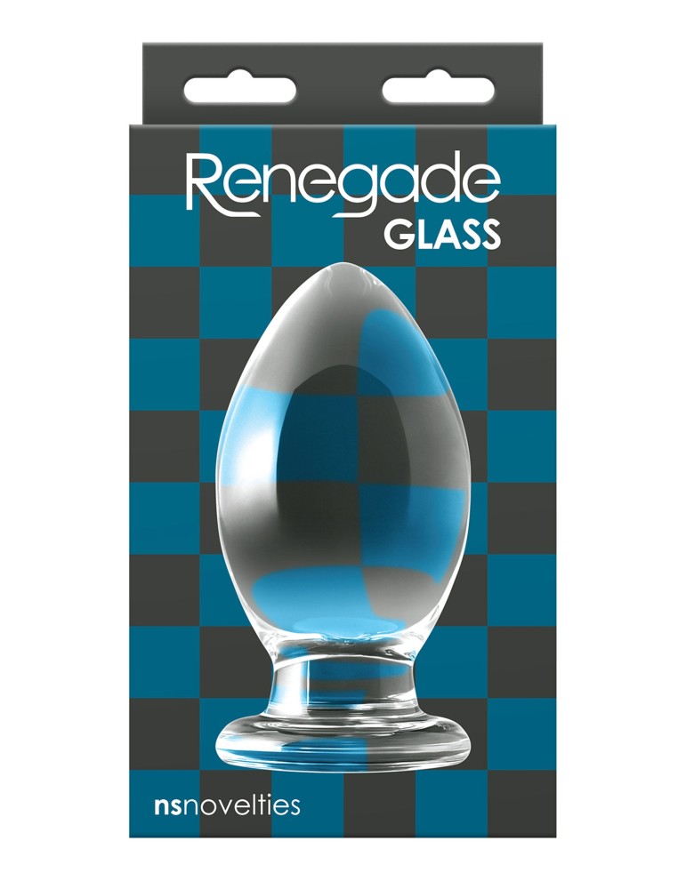 Plug en verre Bishop Glass 12 x 6.7cm