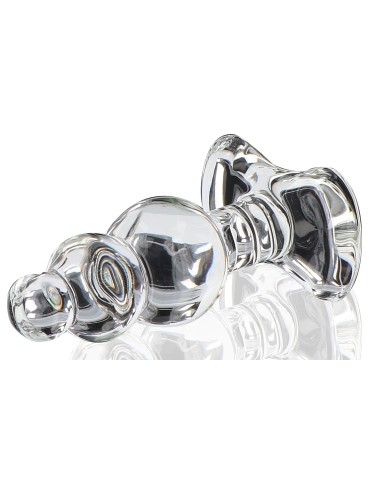 Plug en verre Crystal Jewel 9.5 x 3.5cm