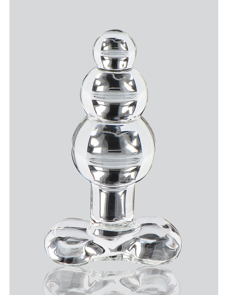 Plug en verre Crystal Jewel 9.5 x 3.5cm