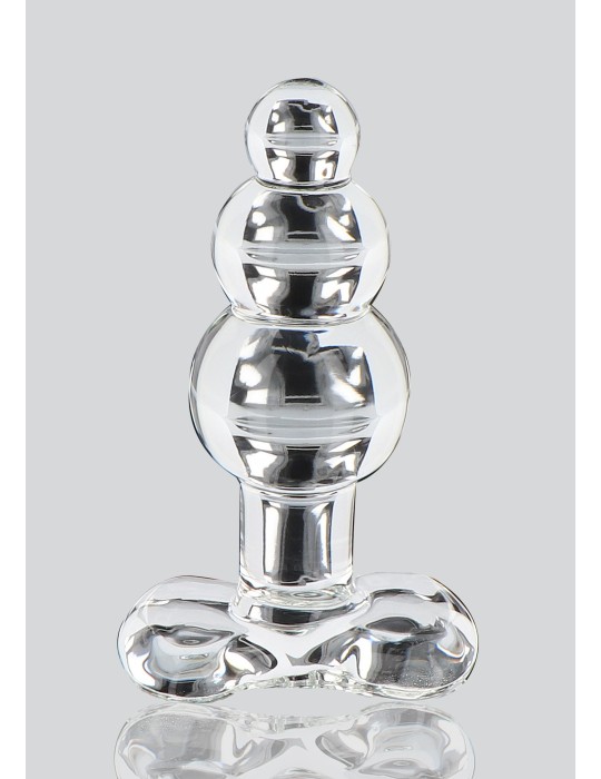 Plug en verre Crystal Jewel 9.5 x 3.5cm