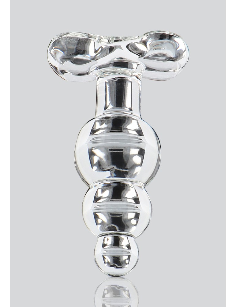 Plug en verre Crystal Jewel 9.5 x 3.5cm