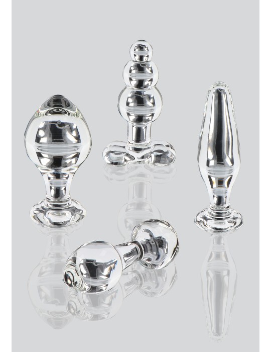 Plug en verre Stargazer 6 x 3.7cm