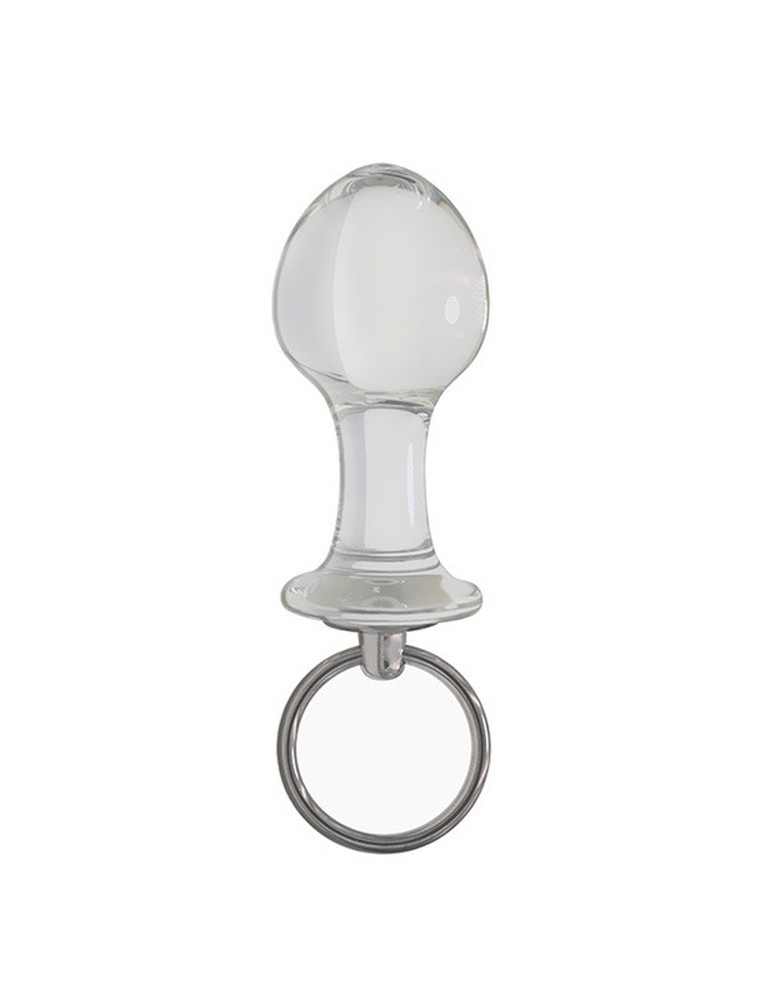 Plug en verre Roundy Glass M 9 x 4.5cm Plug en verre Roundy Glass M 9 x 4.5cm