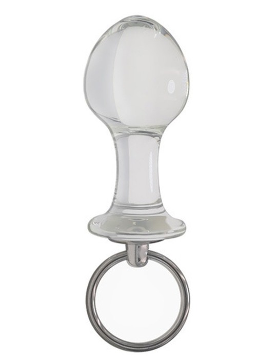 Plug en verre Roundy Glass M 9 x 4.5cm Plug en verre Roundy Glass M 9 x 4.5cm