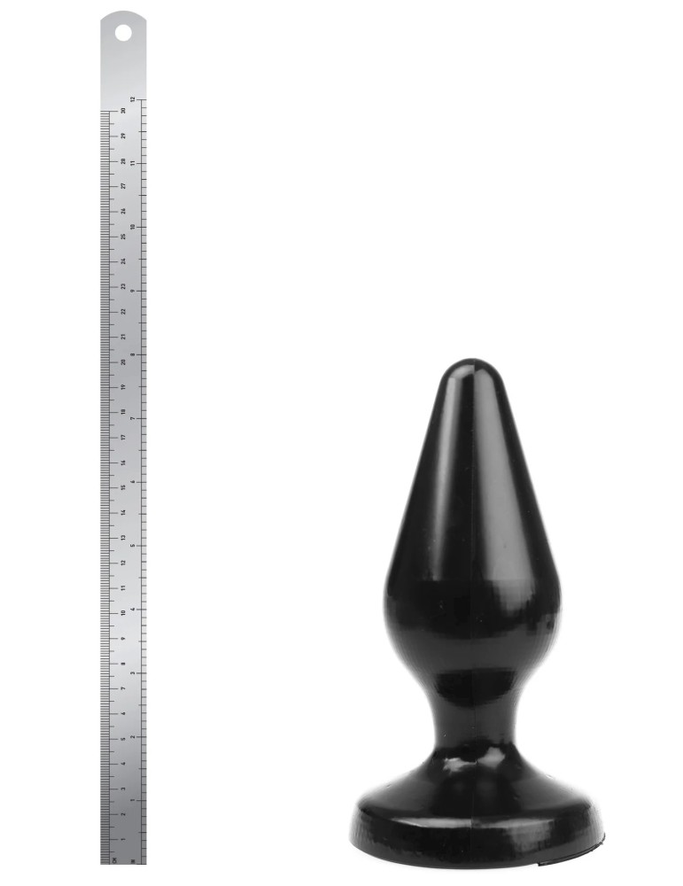 Plug Classic XL I Love Butt 17 x 7.5 cm Noir