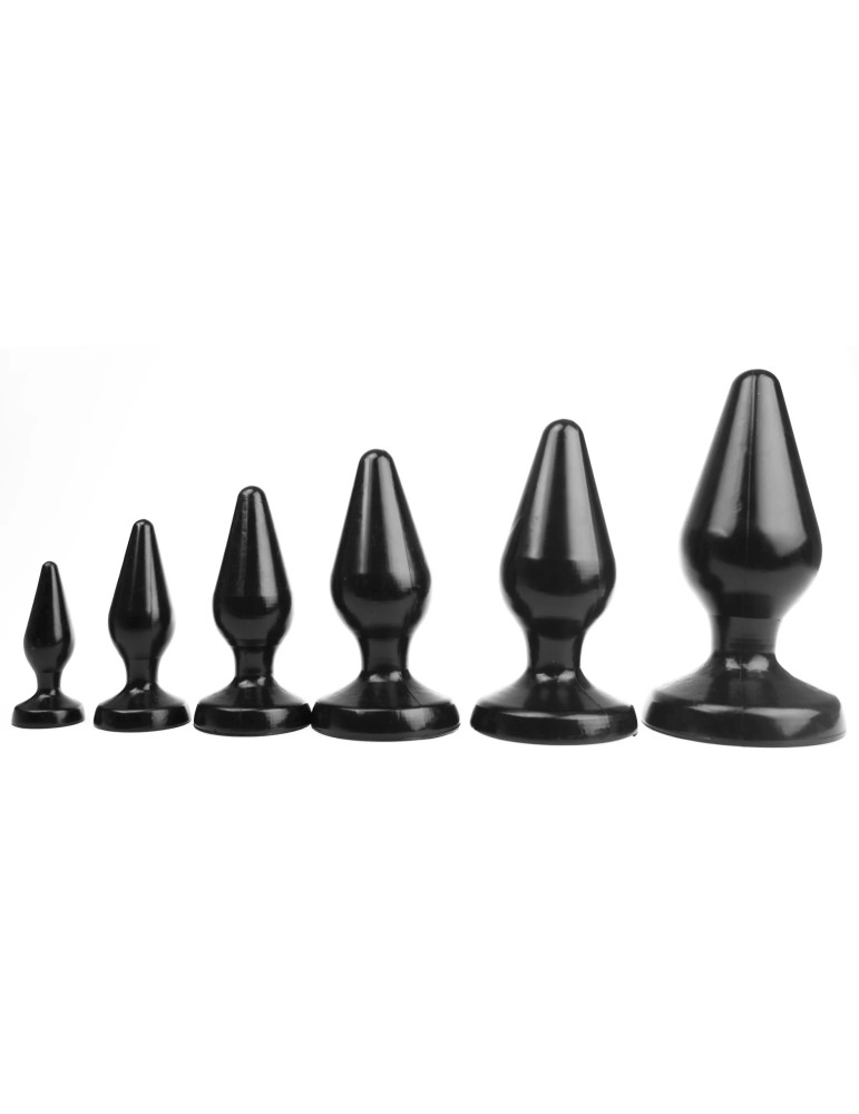 Plug Classic XL I Love Butt 17 x 7.5 cm Noir