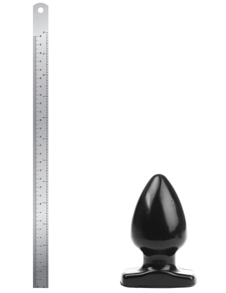 Plug Spade M I Love Butt 11 x 6.7 cm Noir