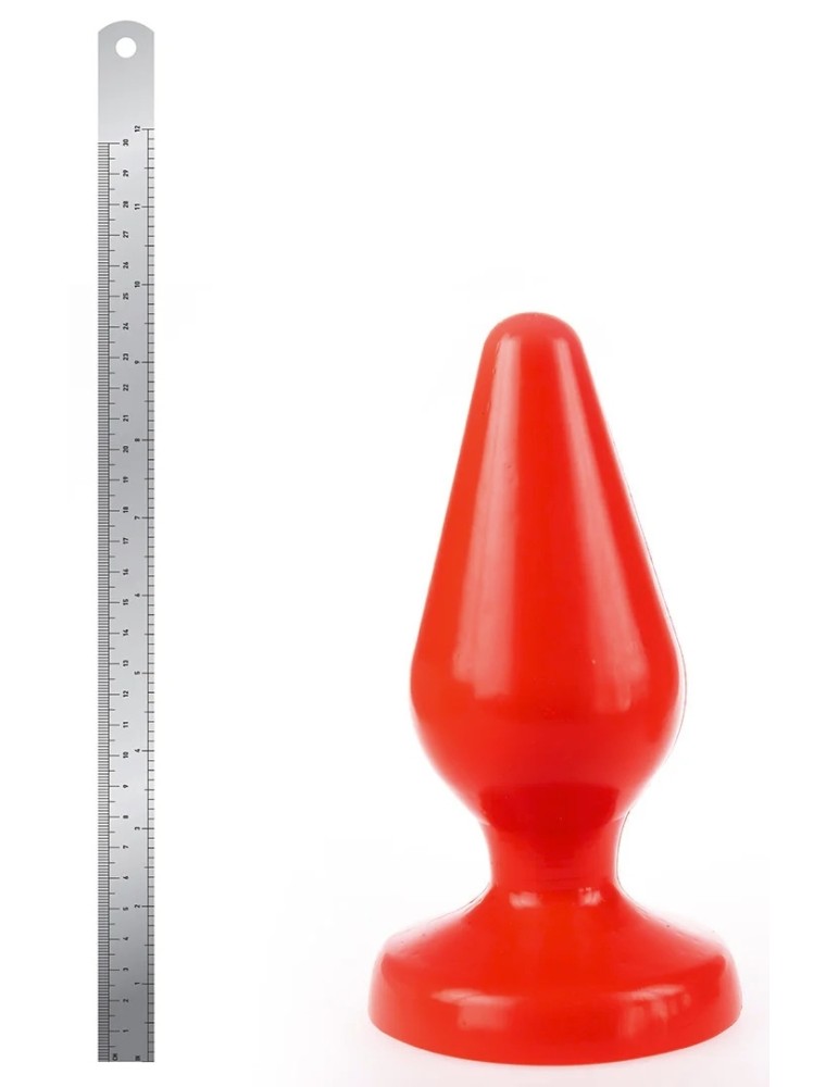 Plug Classic XXL I Love Butt 20 x 9 cm Rouge