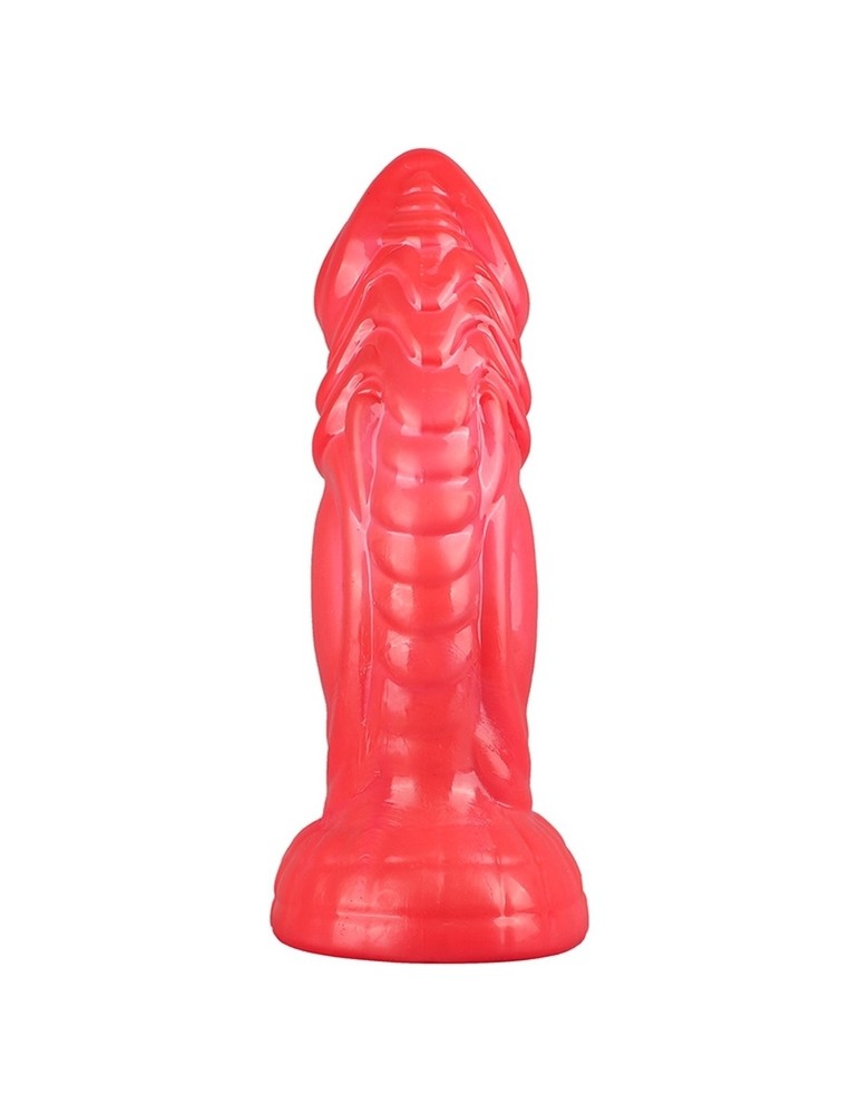Gode Fantasy Snaky 17 x 5.5cm Rouge