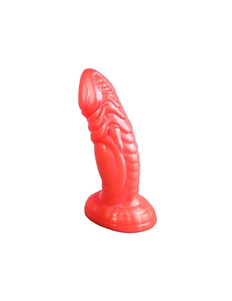 Gode Fantasy Snaky 17 x 5.5cm Rouge