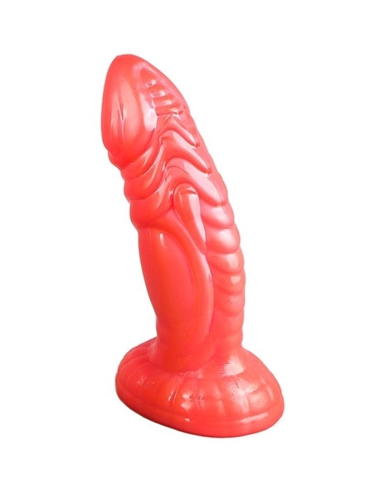 Gode Fantasy Snaky 17 x 5.5cm Rouge