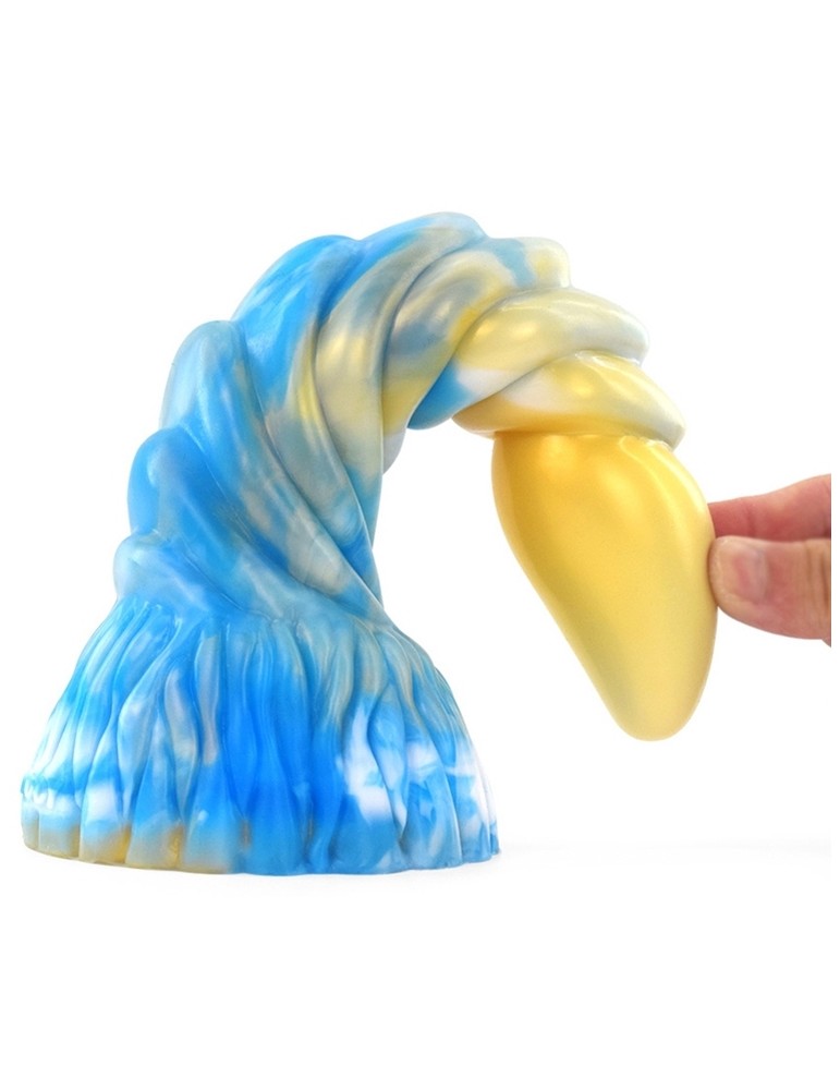 Gode Arkan 18 x 5cm Doré-Bleu