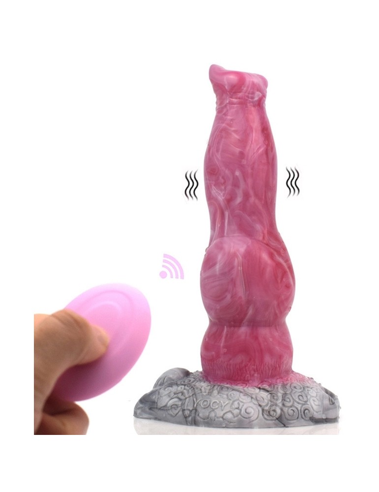 Gode vibrant monster Viby Wolf 18 x 5.7cm Gode vibrant monster Viby Wolf 18 x 5.7cm