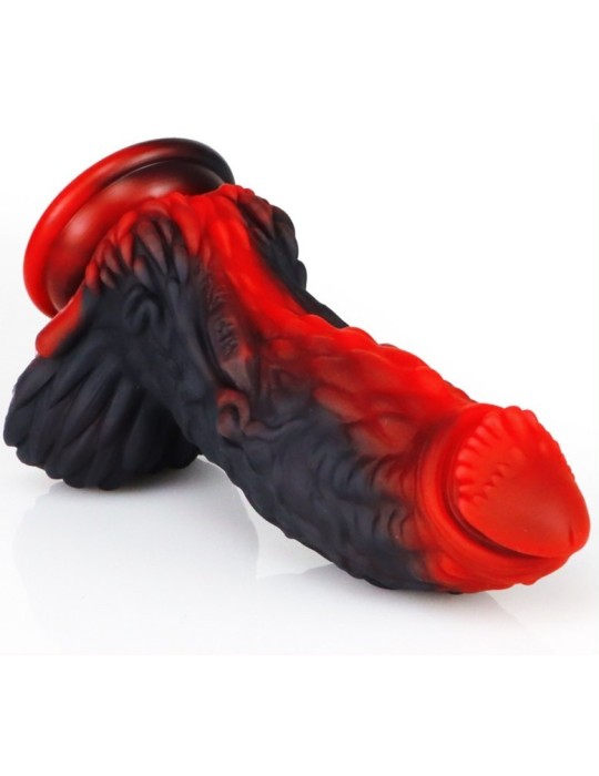 Gode Dragon Yong 15 x 5.5cm Noir-Rouge Gode Dragon Yong 15 x 5.5cm Noir-Rouge