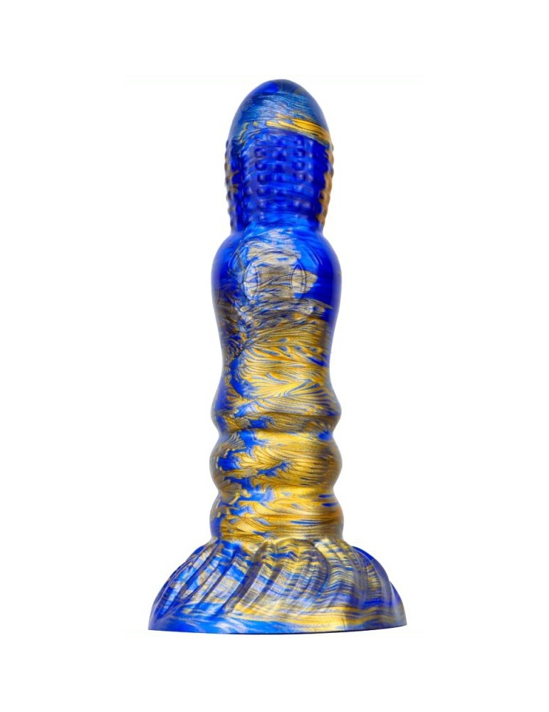 Gode Fantasy Peern 17 x 4.7cm Bleu-doré Gode Fantasy Peern 17 x 4.7cm Bleu-doré