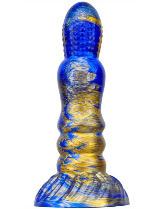 Gode Fantasy Peern 17 x 4.7cm Bleu-doré Gode Fantasy Peern 17 x 4.7cm Bleu-doré