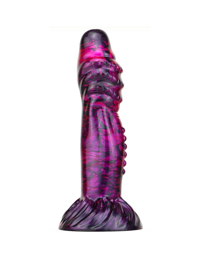 Gode Fantasy Croq 19 x 5cm Violet-Noir Gode Fantasy Croq 19 x 5cm Violet-Noir