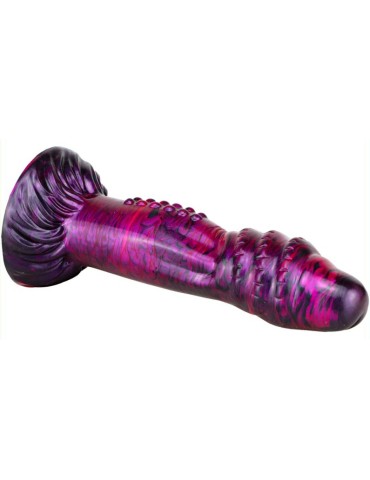 Gode Fantasy Croq 19 x 5cm Violet-Noir 2