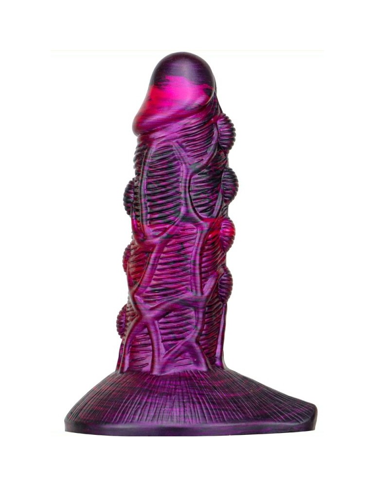 Gode Bulstrix 15 x 5.5cm Violet-Noir Gode Bulstrix 15 x 5.5cm Violet-Noir