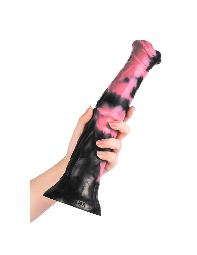 Gode Animal Ragulf 26 x 5.5cm Noir-Rose