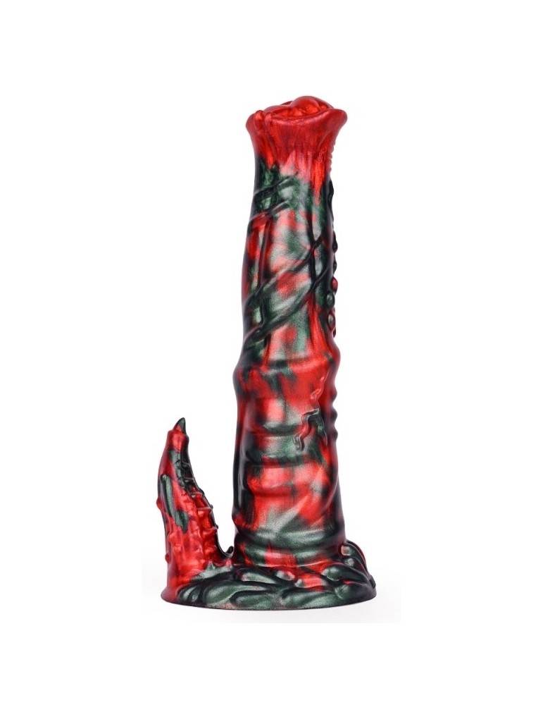Gode Iktorix 20 x 5cm Noir et Rouge Gode Iktorix 20 x 5cm Noir et Rouge