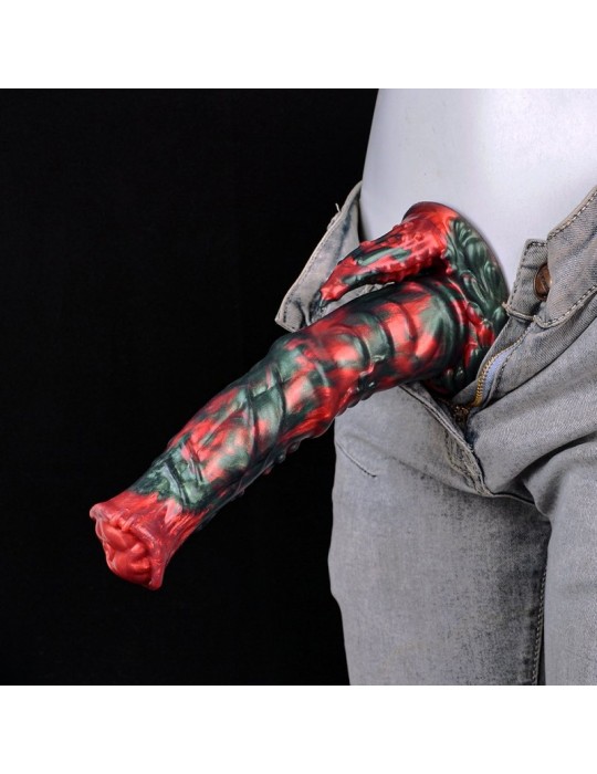 Gode Iktorix 20 x 5cm Noir et Rouge