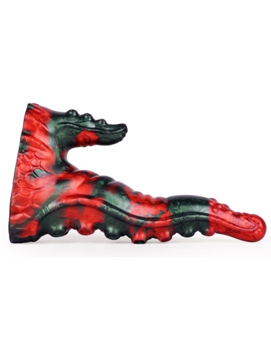 Gode Bukolix 16 x 5cm Noir et Rouge