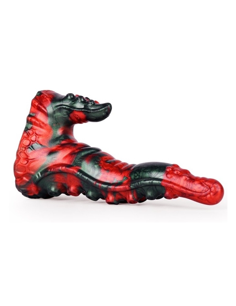 Gode Bukolix 16 x 5cm Noir et Rouge