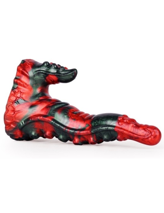 Gode Bukolix 16 x 5cm Noir et Rouge