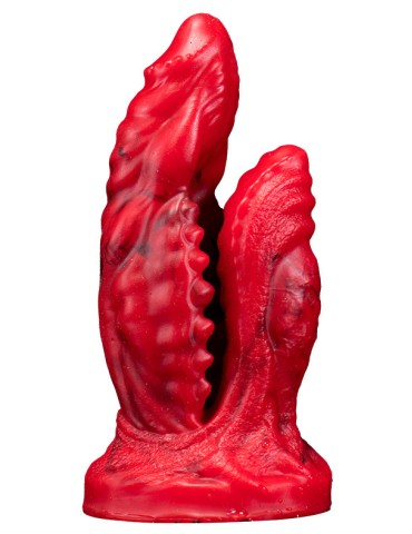 Gode Deuzik 14 x 6 cm Rouge