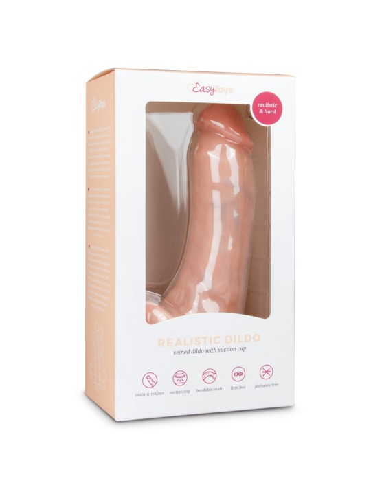 Dildo réaliste avec balls 15 x 5.5cm