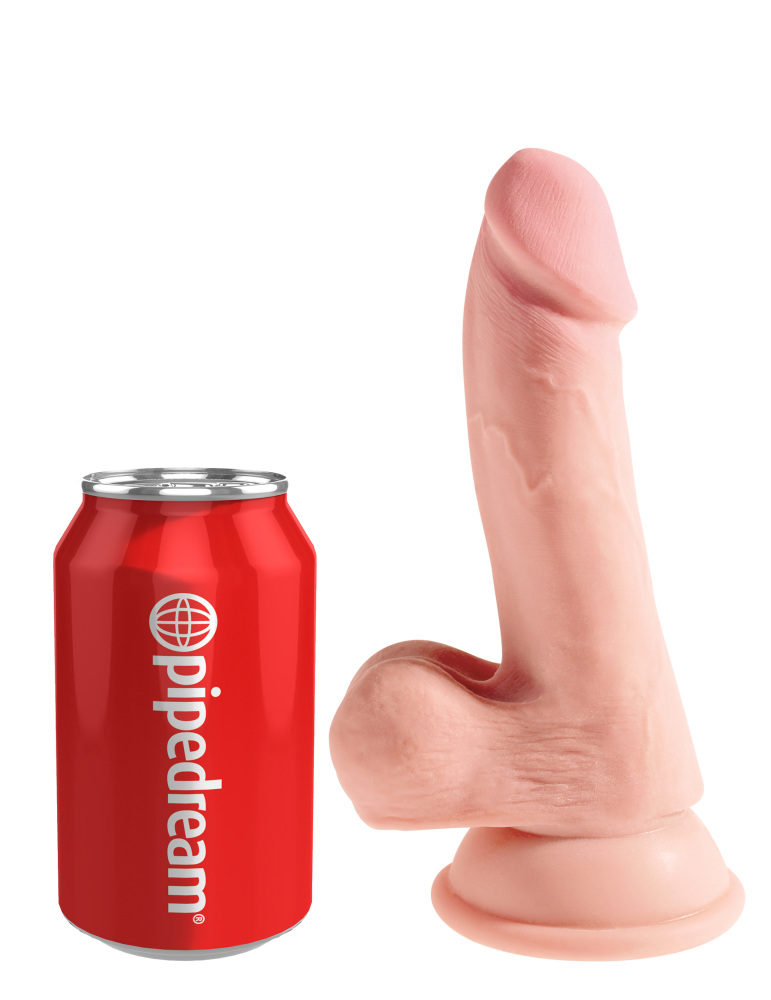 Gode king Cock avec Balls Triple Density 6.5 - 14 x 4 cm Gode king Cock avec Balls Triple Density 6.5 - 14 x 4 cm